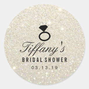 Sticker - Bague Fête des mariées Parties scintilla