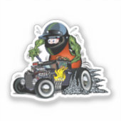 Sticker Baguette chauffante de dessin (Recto)