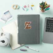 Sticker Baguette de la lettre de chocolat Z (Couverture iPad)
