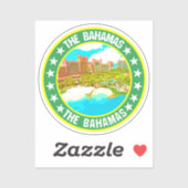 Sticker Bahamas (Feuille)