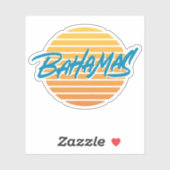 Sticker Bahamas (Feuille)