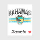 Sticker Bahamas (Feuille)