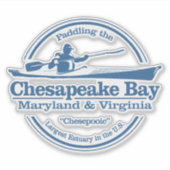 Sticker Baie de Chesapeake (SK) (Devant)