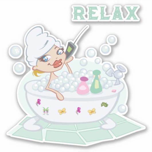 Sticker Baignoire (Devant)