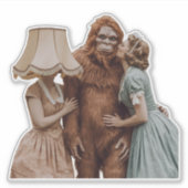 Sticker Baiser Sasquatch (Devant)