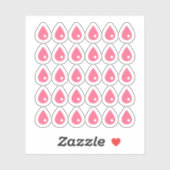 Sticker Baisse de sang mûre (Feuille)