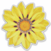 Sticker Baisson africain / Gazania Mustard Jaune (Devant)
