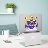 Sticker Baker Family Crest (Ordinateur portable sur le bureau)