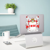 Sticker Baker Family Crest (Ordinateur portable sur le bureau)