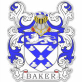 Sticker Baker Family Crest (Devant)