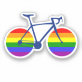 Sticker Balade En Vélo Pride (Recto)