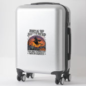 Sticker Balai de sorcière Bucle Up Buttercup Switch Hallow (Sur valise)
