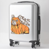 Sticker balais d'Halloween (Sur valise)