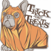 Sticker balais d'Halloween (Devant)