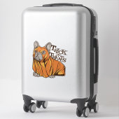 Sticker Balais d'Halloween (Sur valise)