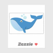 Sticker Baleine (Feuille)