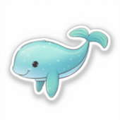 Sticker Baleine à dessin (Recto)