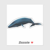 STICKER BALEINE BLEUE (Feuille)