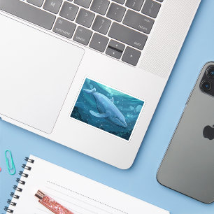 Sticker Baleine bleue Petite