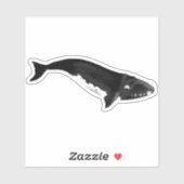 STICKER BALEINE DU SUD DROIT (Feuille)