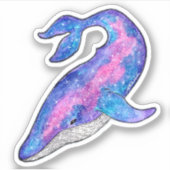 Sticker Baleine spatiale (Devant)