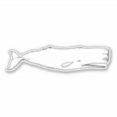 Sticker Baleine vintage (Devant)