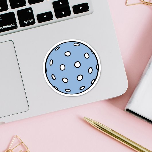 Sticker Balle Blue Pickball