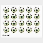 Sticker - Balle de Football (Feuille)