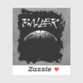 Sticker Baller (basket) (Feuille)