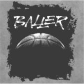 Sticker Baller (basket) (Devant)