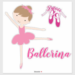 Sticker Ballerina