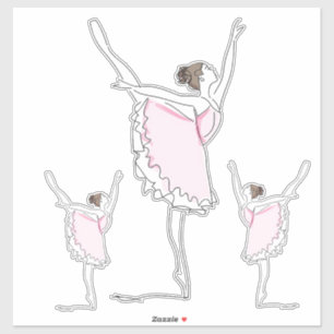 Sticker Ballerina