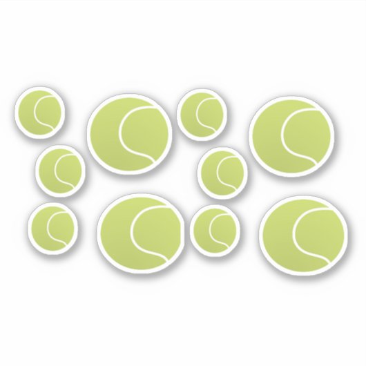 Sticker Balles de tennis (Devant)