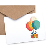 Sticker Ballons actuels d'anniversaire