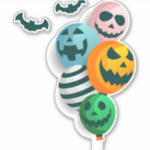 Sticker Ballons d'Halloween (Devant)