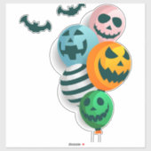 Sticker Ballons d'Halloween (Feuille)