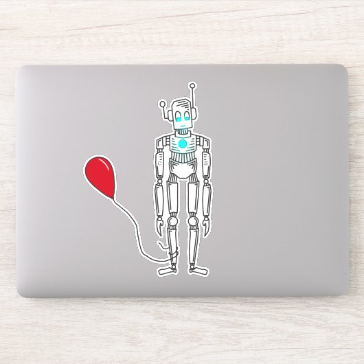 Sticker Ballons Robots Frustrés (Ordinateur)