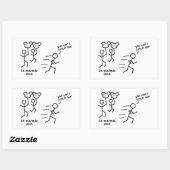 Sticker Balloon Ladies ! (Feuille)