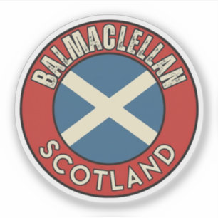 Sticker Balmaclellan, Écosse