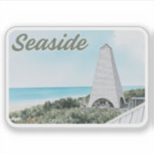 Sticker Balnéaire 30A Floride Aquarelle (Devant)