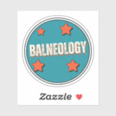 Sticker Balnéologie (Feuille)