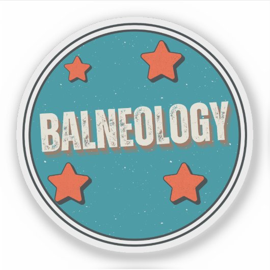 Sticker Balnéologie (Devant)