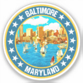 Sticker Baltimore (Recto)