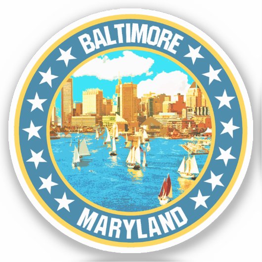 Sticker Baltimore (Recto)