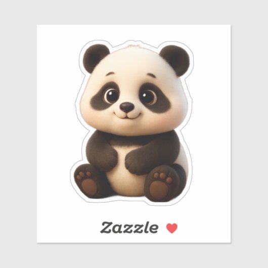 Sticker - "Bamboo Baby" – (Feuille)