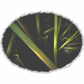 Sticker Bambou Abstrait (Devant)