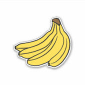 Sticker Banana Bunch (Devant)