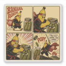 Banana Ronin Pickle Jar — La véritable bataille in