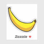 Sticker Banane (Feuille)