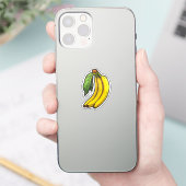 Sticker Banane de dessin animé (Téléphone)